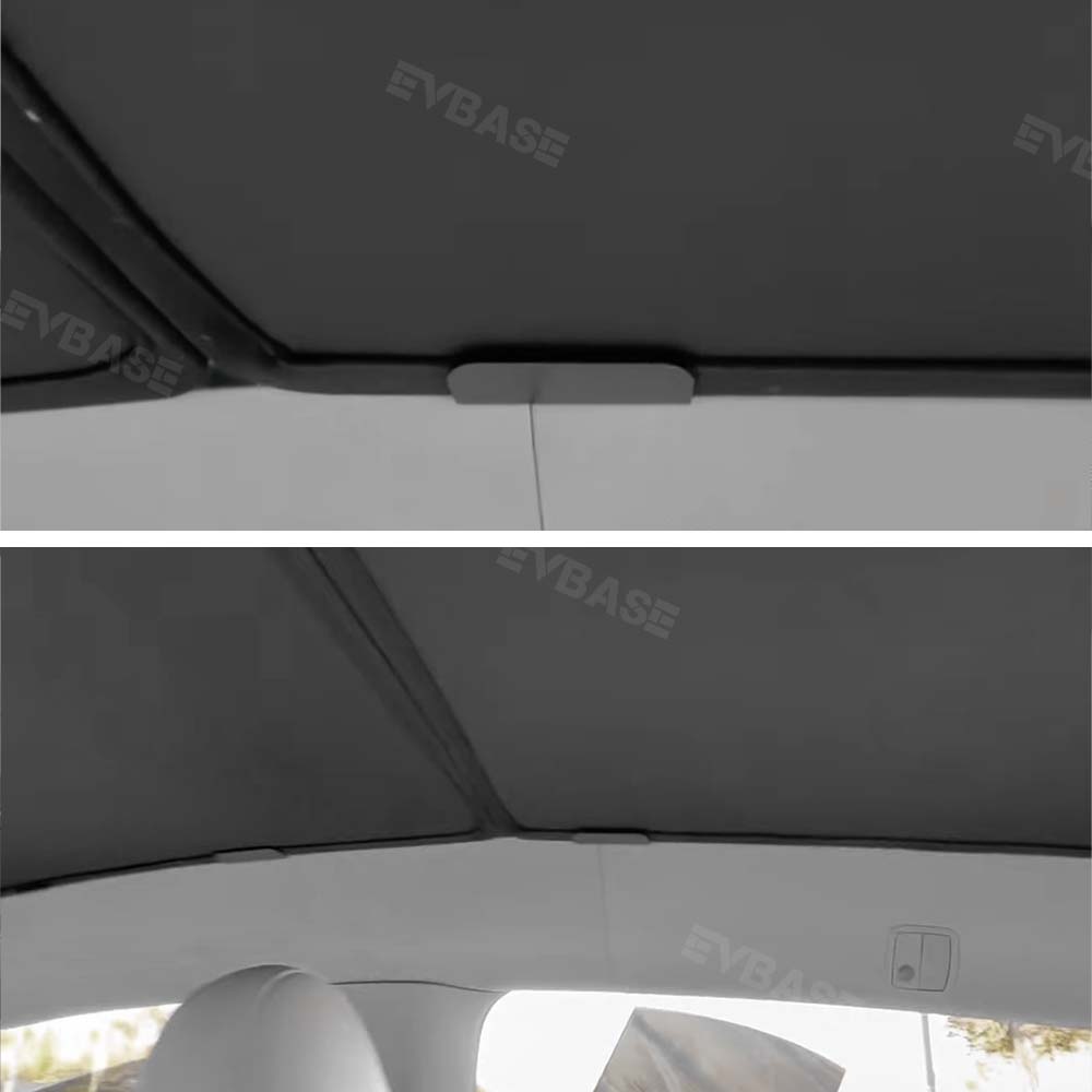 EVBASE Tesla Model 3/Y Roof Sunshade New Upgrade Glass Roof Roof Sun Shade