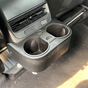 EVBASE Tesla Model 3 Y Rear Air Vent Cup Holder Limiter Insert Organizer Storage Box