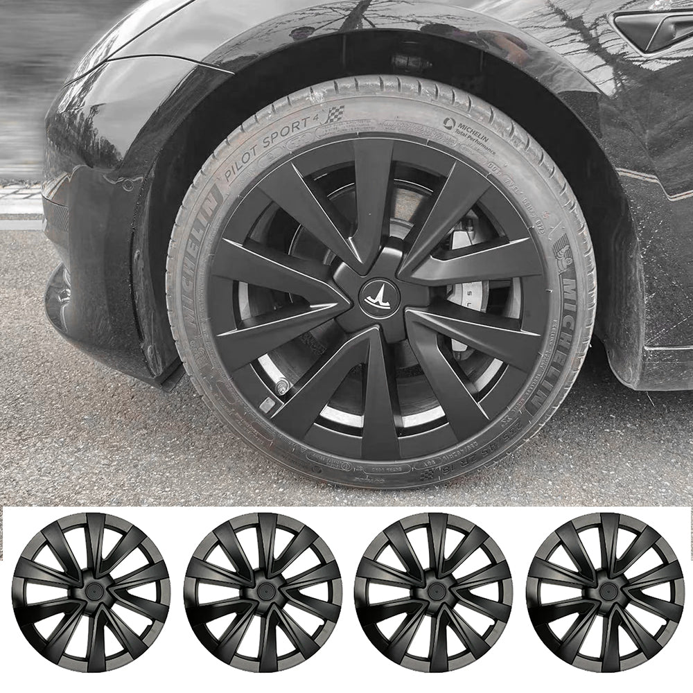 Tesla Model 3 18inch Wheel Covers Model 3 2021-2023.10  Wheel Caps Inspired by Model 3 Sport Wheels