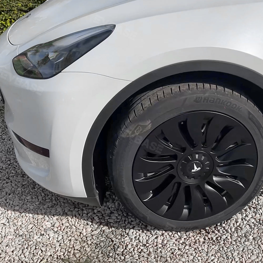 Model Y Überturbine Wheel Covers For 19inch Model Y Gemini Wheel Matte 4PCS