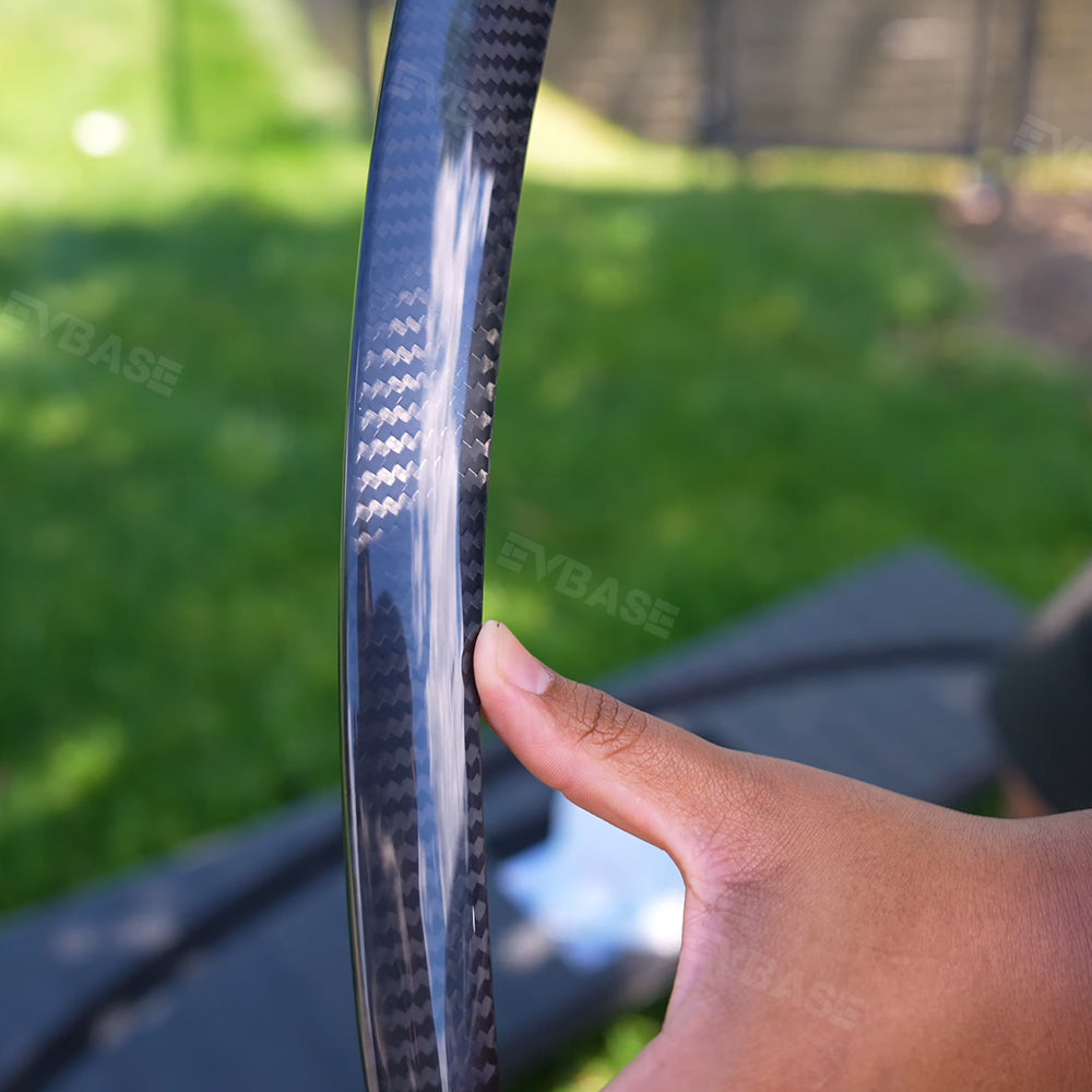 Carbon Fiber Tesla Spoiler Model Y/3 Real Carbon Fiber Spoiler Wing