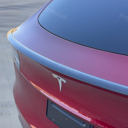 Tesla Model 3 Y Carbon Fiber Spoiler Tesla Real Carbon Fiber Spoiler Wing