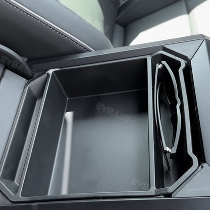 Tesla Cybertruck Armrest Organizer ABS Center Console Storage Box Tray