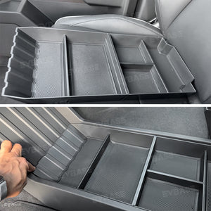 Tesla Cybertruck Lower Center Console Organizer Tray ABS Storage Box