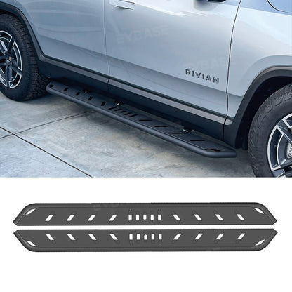 2025 Rivian R1T/R1S Running Boards Side Steps Nerf Bars Rivian Exterior Accessories EVBASE