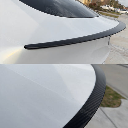 Carbon Fiber Tesla Spoiler Model Y/3 Real Carbon Fiber Spoiler Wing