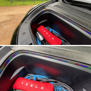EVBASE Tesla Model 3 Y X S Luce Ambiente Frunk