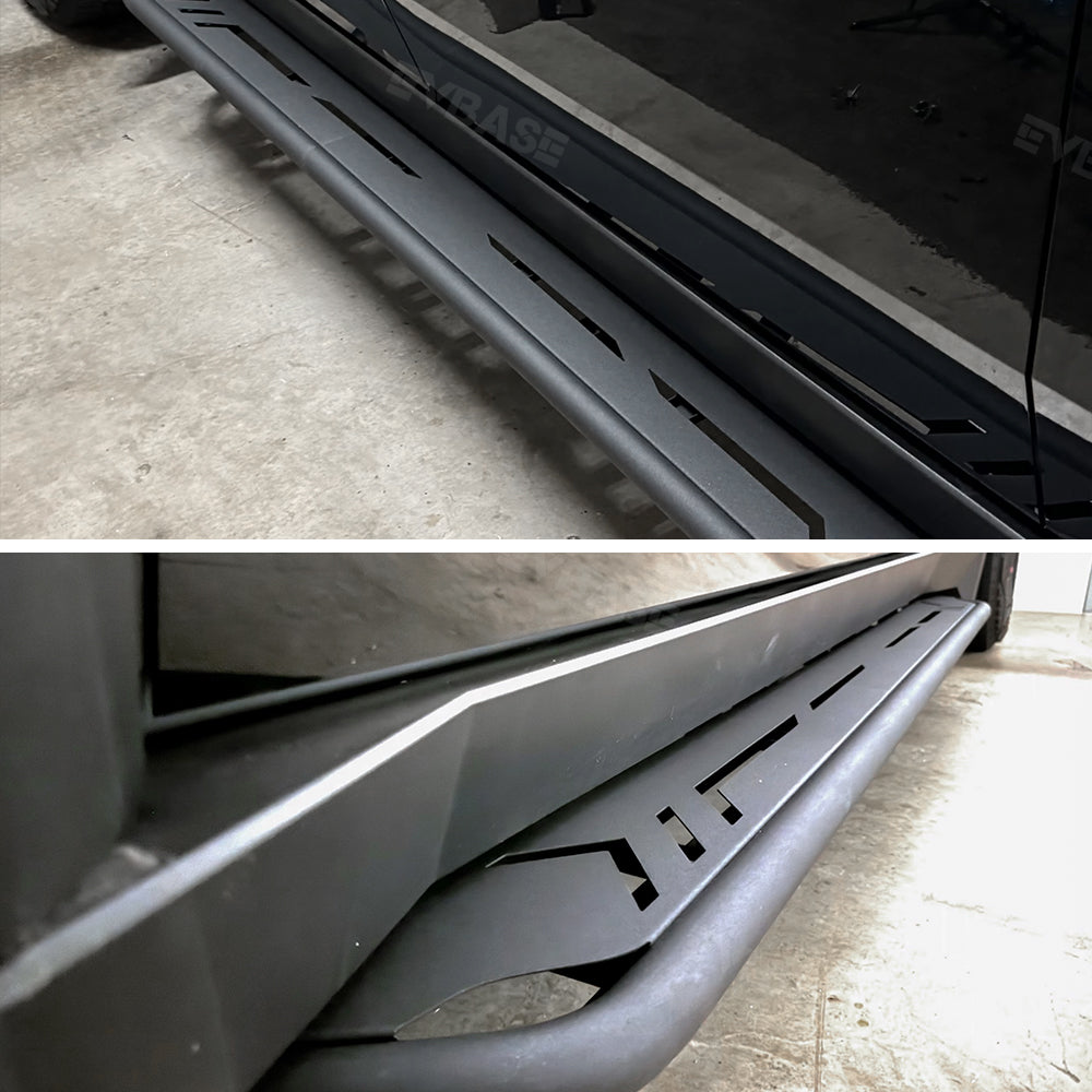 Tesla Cybertruck Running Boards Nerf Bars Side Steps Exterior Brackets EVBASE