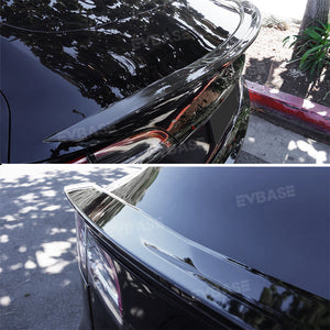 Tesla Model 3 Y Spoiler Wing ABS Rear Trunk Lid Diffuser Splitter Inspired By B-2 Spirit | EVBASE