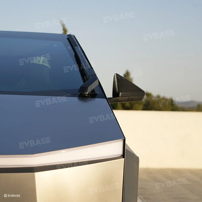 Tesla Cybertruck Side Mirror Covers Real Carbon Fiber Rearview Mirror Caps Trim Protective Cover