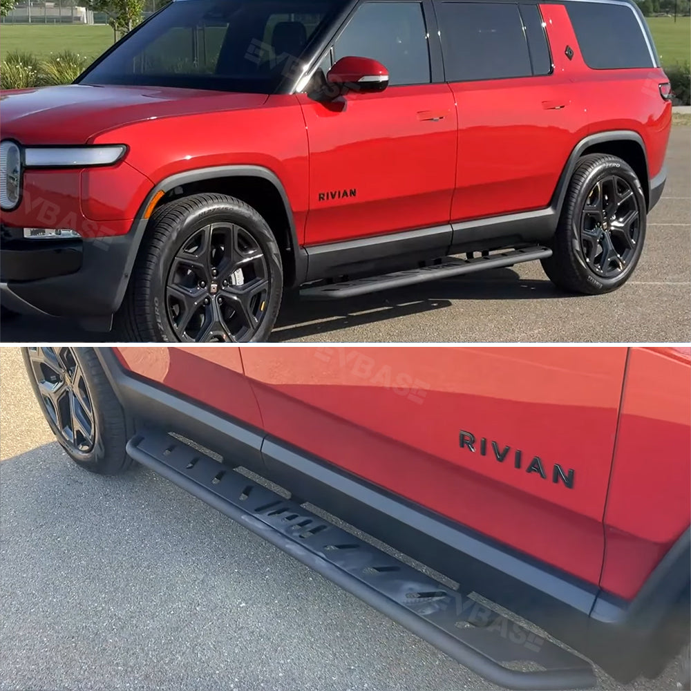 EVBASE R1T Running Boards Rivian Exterior Accessories Fixed Running Boards Rivian R1S