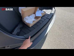Tesla Cybertruck Frunk Door Sill Protector TPE Anti-Scratch Protective Cover Door Edge Guard Front Trunk Scuff Plate