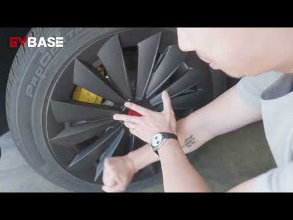 Tesla Model Y Wheel Caps Replacement for Gemini 19" Hub Caps |EVBASE