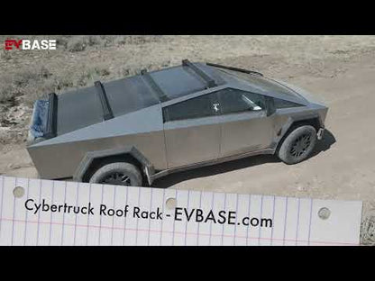 Tesla Cybertruck Roof Rack Cross Bars Cargo Rack Rails EVBASE