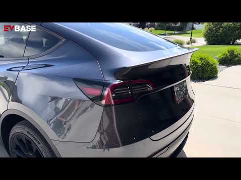 Real Carbon Fiber Spoiler Tesla Wing Carbon Fiber Spoiler For Tesla Model Y/3