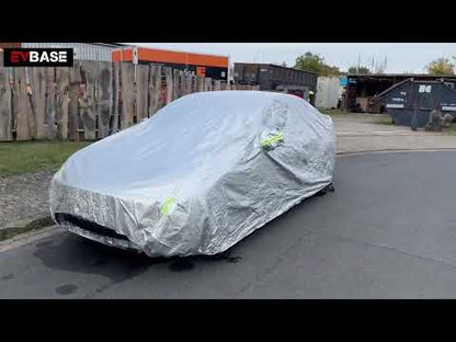 Tesla Model 3 X Y Full Car Cover Waterproof All Weather Protection Snow Proof Windproof Outdoor Car Covers