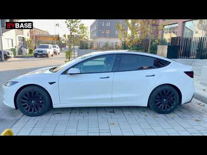 Tesla Model 3 Highland Wheel Covers 18 Inch Hub Caps Sport Wheel Caps 4PCS Nova Style For Photon Wheels