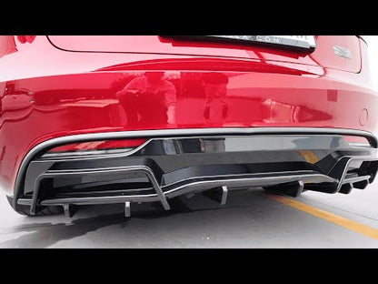 Tesla Model 3 Highland Rear Bumper Lip Wing Spoiler Diffuser ABS Sport Body Kit