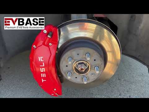 EVBASE Brake Caliper Cover Tesla Model 3 Y 18/19 inch 20 inch Caliper Protector