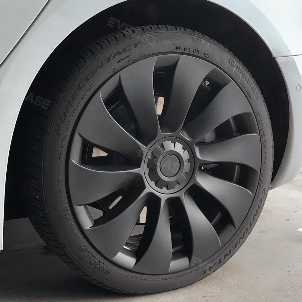 2023 Nuevo modelo Y Überturbine cubiertas de rueda para 19inch Model Y Gemini Wheel Matte 4PCS