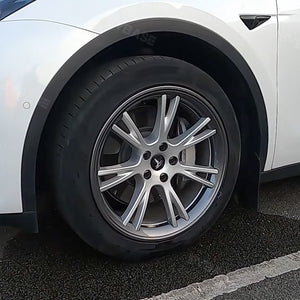 Tesla Model Y Wheel Rim Protectors 19Inch ABS Rim Guard Rimcase With Lug Nut Cover | EVBASE