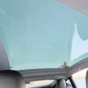 EVBASE Tesla Model 3 Y Parasole retrattile con tetto in vetro