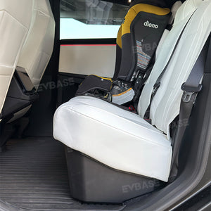 Tesla Cybertruck Underseat Storage Box ABS Organizer Bin With TPE Non-Slip Liner Pad Dividers