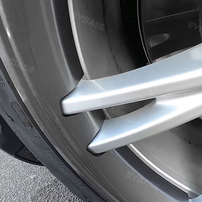 Tesla Model Y Wheel Rim Protectors 19Inch ABS Rim Guard Rimcase With Lug Nut Cover | EVBASE