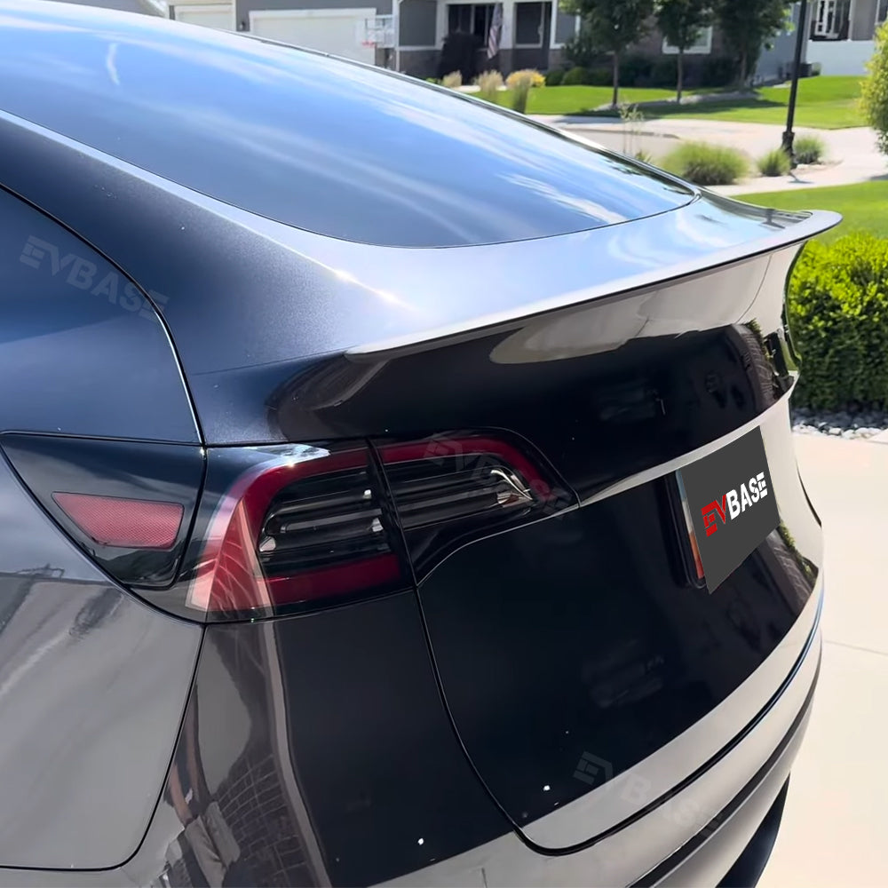 Tesla Model 3 Y Carbon Fiber Spoiler Tesla Real Carbon Fiber Spoiler Wing