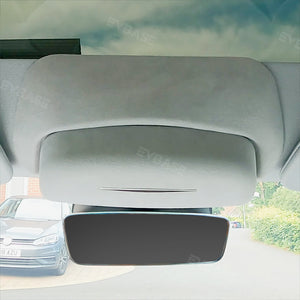 EVBASE Tesla Model 3 Highland Sunglasses Holder Glasses Case Overhead Roof Eyewear Storage Box