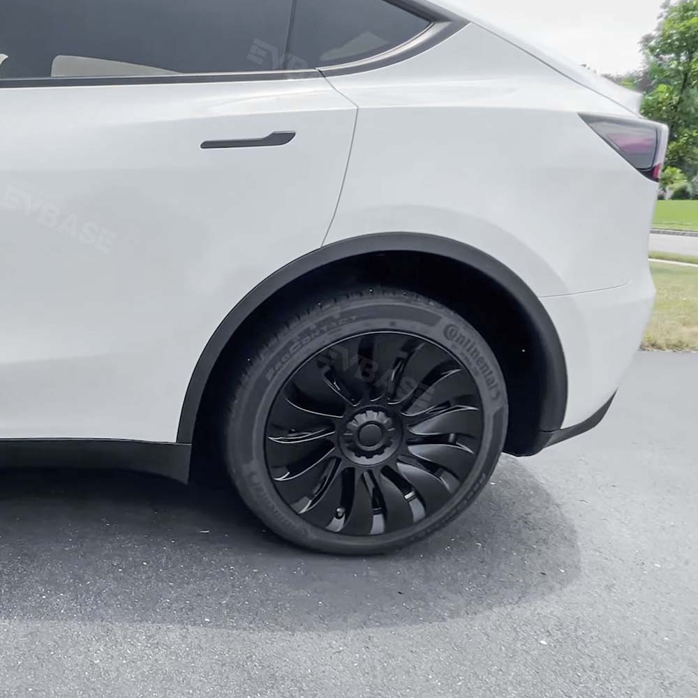 2023 Nuevo modelo Y Überturbine cubiertas de rueda para 19inch Model Y Gemini Wheel Matte 4PCS