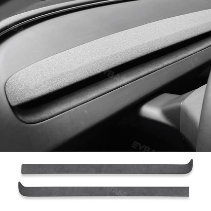 Tesla Model 3 Highland Alcantara Dashboard Air Outlet Cover Sticker Panel Trim Strip