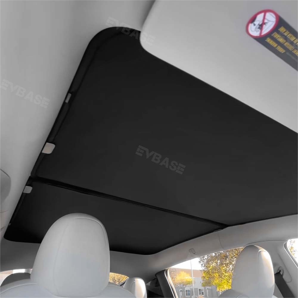 EVBASE Tesla Model 3/Y Roof Sunshade New Upgrade Glass Roof Roof Sun Shade