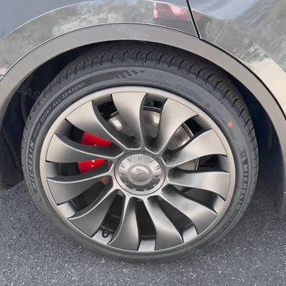 Tesla Rimcase for Tesla Model Y 21-inch RimCase Tesla Überturbine Wheels Rim Protector Set of 4