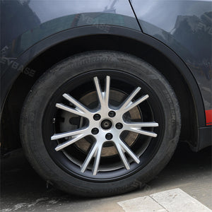 Tesla Model Y Wheel Rim Protectors 19Inch ABS Rim Guard Rimcase With Lug Nut Cover | EVBASE