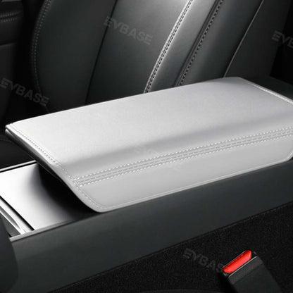 EVBASE Tesla Model 3 Highland Armrest Cover  Soft Leather Anti-Scratch Center Console Protector