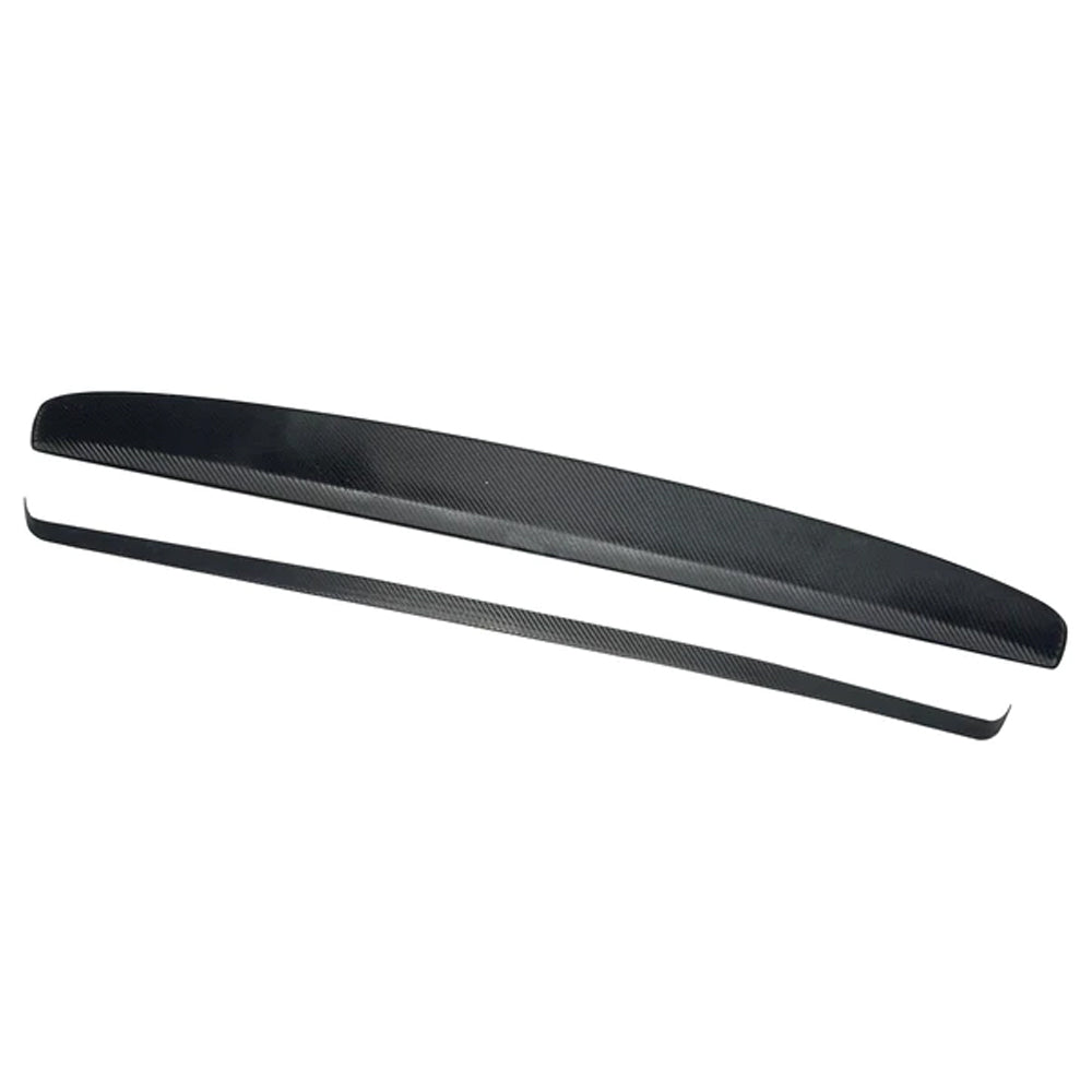 EVBASE Real Carbon Fiber Tesla Dashboard Front Door Cover Trim For Model 3 Y