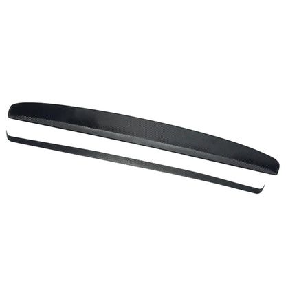 EVBASE Real Carbon Fiber Tesla Dashboard Front Door Cover Trim For Model 3 Y