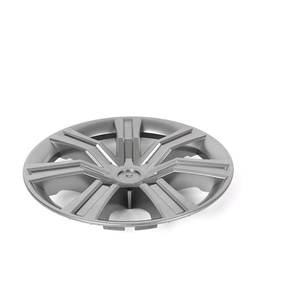 Tesla Model Y Wheel Covers 19 Inch Interstellar Style Matte Black Metal Grey Hubcaps Replacement