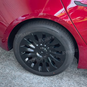 Tesla Model 3 Highland Wheel Covers 18 Inch Überturbine Wheels Aero Symmetry Hubcaps Replacement