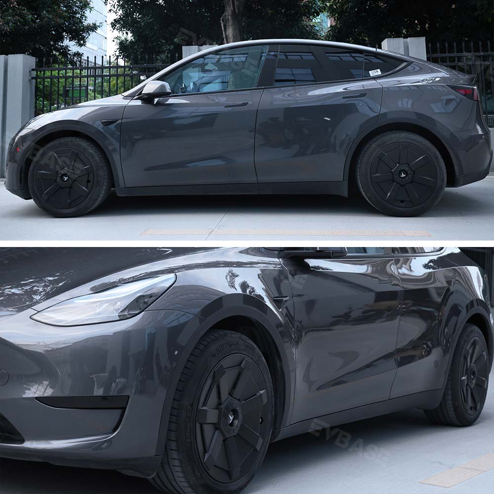 Model Y Wheel Covers with Cybertruck Wheel Style for 19inch Tesla Model Y Wheel Caps