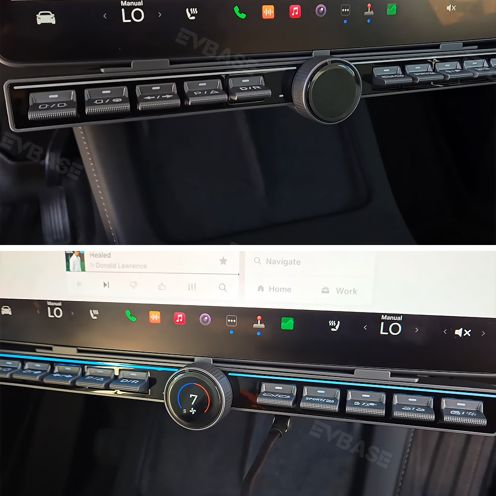 Tesla Physical Buttons Center Console Multi-function Intelligent Control With Ambient Light For Model 3/Y