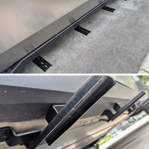 EVBASE Tesla Cybertruck Running Boards Nerf Bars Side Steps Cybertruck Exterior Brackets