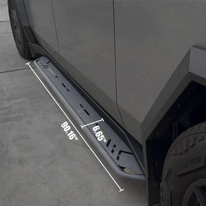 EVBASE Tesla Cybertruck Running Boards Nerf Bars Side Steps Cybertruck Exterior Brackets