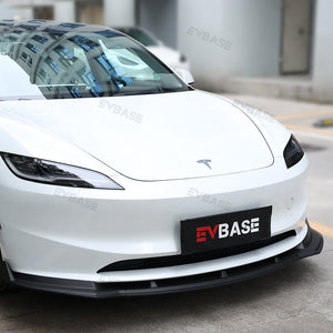 Tesla Model 3 Highland Front Bumper Lip ABS Splitter Front Apron Body Kits Spoiler Fascia 3-Stage