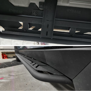 EVBASE Tesla Cybertruck Running Boards Nerf Bars Side Steps Cybertruck Exterior Brackets