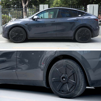 Model Y Wheel Covers with Cybertruck Wheel Style for 19inch Tesla Model Y Wheel Caps