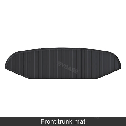 Tesla Cybertruck Frunk Truck Bed Mat Cargo Liner All Weather Rugged Liner Cargo Cover Mat