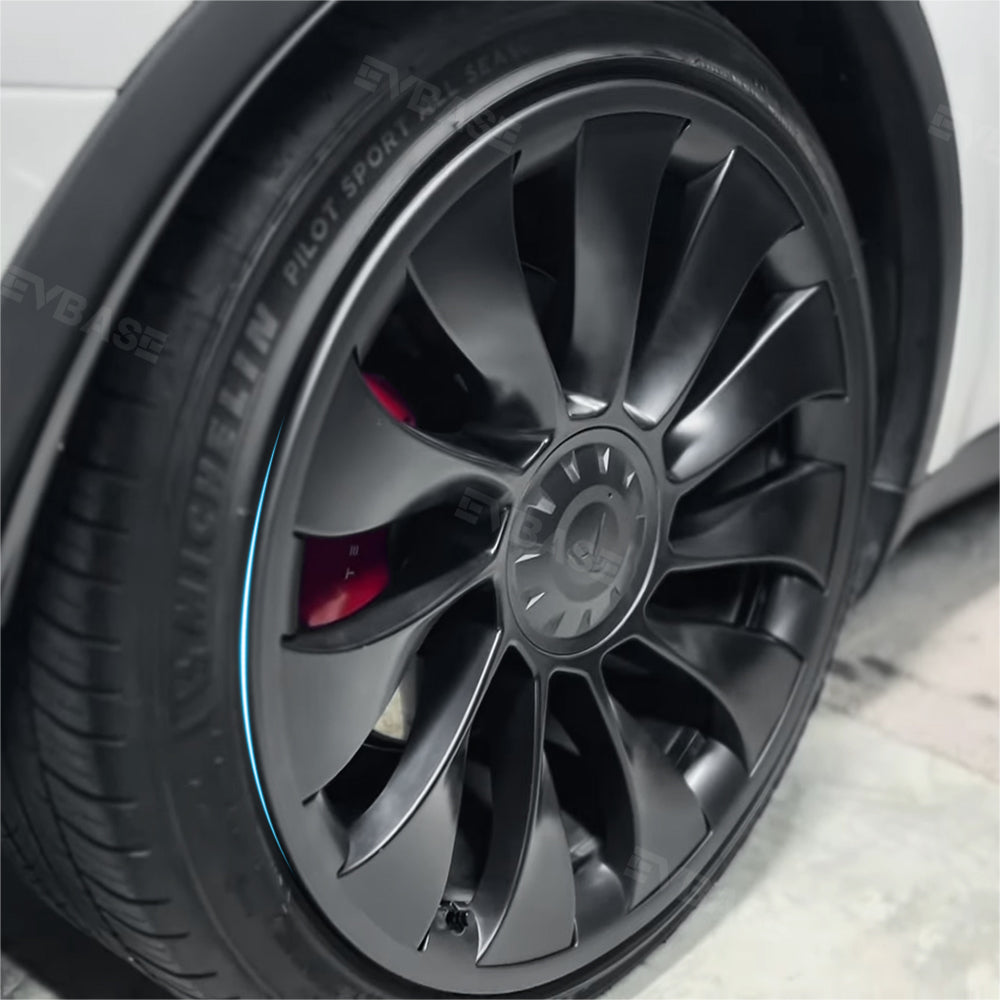 Tesla Rimcase for Tesla Model Y 21-inch RimCase Tesla Überturbine Wheels Rim Protector Set of 4