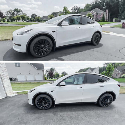 2023 Nuevo modelo Y Überturbine cubiertas de rueda para 19inch Model Y Gemini Wheel Matte 4PCS